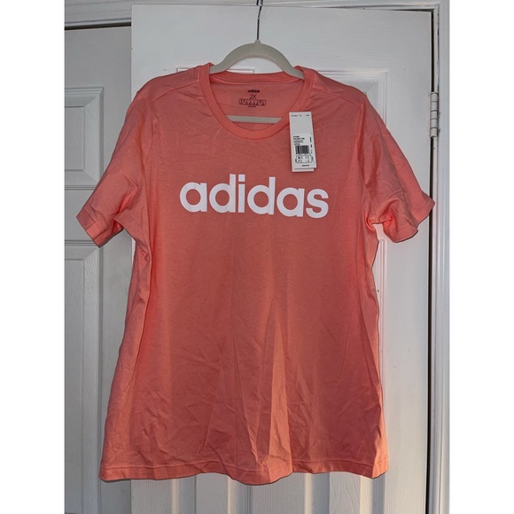 NWT Pink Adidas T-Shirt - Picture 1 of 4